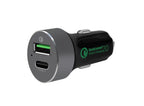 Mbeat USB & Type C Dual Port Gorilla Quick Car Charger