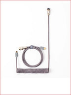 Keychron Coiled Type-C Cable  Grey