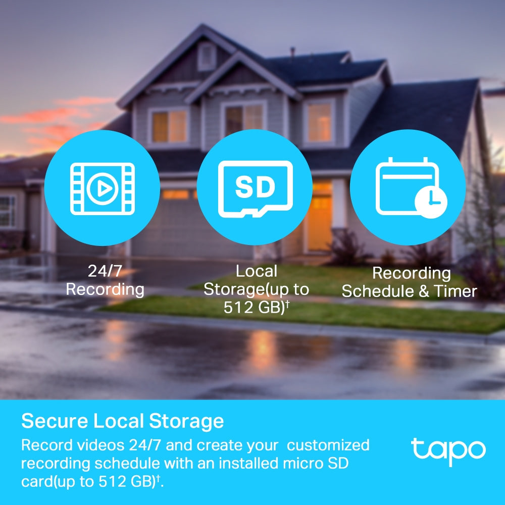 TP LINK Tapo C500, Outdoor Pan/Tilt Security WiFi Camera