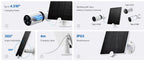 TP Link Tapo A200, Solar Panel for Tapo Battery-Powered Cameras