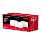 Mercusys Halo H80X AX3000 Whole Home Mesh WiFi 6 System - 3 Pack