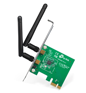 TP-Link 300Mbps Wireless N PCI Express Adapter,Atheros, 2T2R, 2 detachable antenna