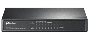 TP-LINK TL-SG1008P 8-Port Gigabit Desktop Switch with 4-Port PoE (53W)