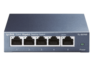 TP-Link TL-SG105 Steel housing 5-Port 10/100/1000Mbps Desktop Switch