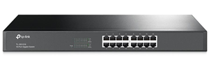 TP-Link 16 Port Gigabit Switch (10/100/1000) Metal 19" Rackmountable (Brackets Included)