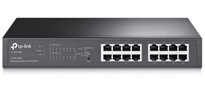 TP-Link TL-SG1016PE 16-Port Gigabit Desktop/Rackmount Switch With 8-Port PoE+