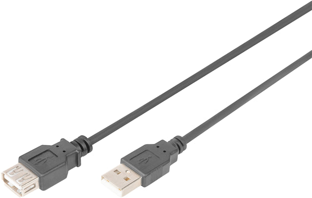 Digitus USB 2.0 Type A (M) to USB Type A (F) 3m Extension Cable