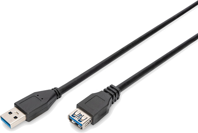 Digitus USB 3.0 Type A (M) to USB Type A (F) 1.8m Extension Cable