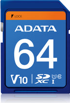 ADATA Premier Pro UHS-I U3 V30 SDXC Card 64GB