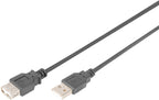Digitus USB 2.0 Type A (M) to USB Type A (F) 5m Extension Cable