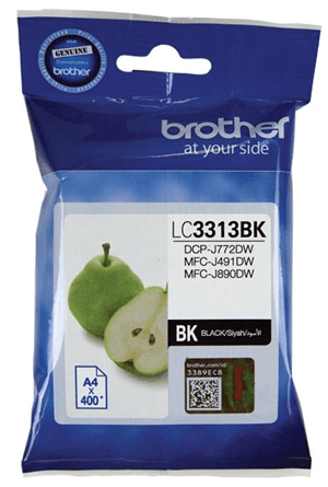 Brother LC3313BK Black Ink Cartridge High Yield