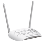 TP-Link N300 Wi-Fi Access Point,  300Mbps at 2.4GHz, 802.11b/g/n,  1 10/100M Port, Passive PoE Supported, AP/Client/Bridge/Repeater, Multi-SSID, 2 fixed antennas
