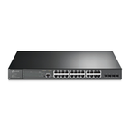 TP LINK JetStream 28-Port Gigabit L2 Managed Switch with 24-Port PoE+