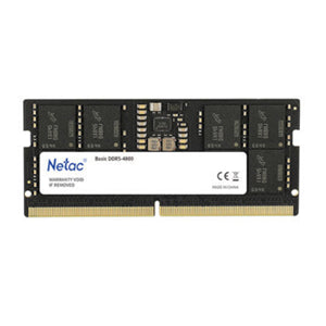 Netac 16GB DDR5-4800 C40 SoDIMM Lifetime wty