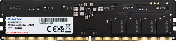 ADATA 16GB DDR5-5600 RAM U-DIMM Lifetime wty