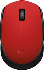 Logitech M171 USB Wireless Mouse - Red