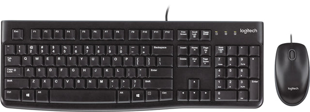 Logitech MK120 USB Wired Keyboard and Mouse