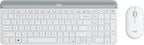 Logitech MK470 Slim W/L Desktop Kit - White