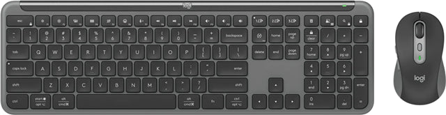 Logitech MK950 Performance Wireless Keyboard and Mouse - Graphite