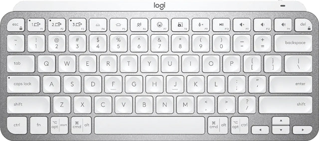 Logitech MX Keys Mini Wireless Illuminated Keyboard - Grey