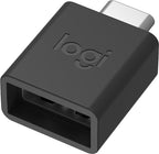 Logitech USB Type-A (F) to USB Type-C (M) Adapter