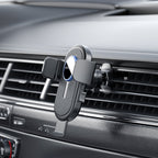 Vention One Touch Clamping Car Phone Mount with Suction Cup Black Square Type