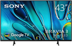 Sony BRAVIA 3 FWD43S30 43" Direct LED 4K Google TV