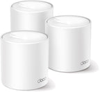 TP-Link Deco X10 Wi Fi 6 Mesh AX1500 - Triple Pack