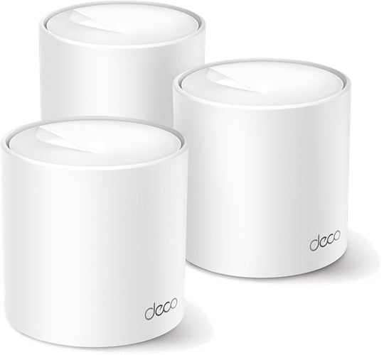 TP-Link Deco X10 Wi Fi 6 Mesh AX1500 - Triple Pack