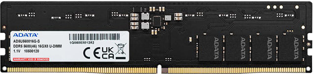 ADATA 8GB DDR5-5600 RAM U-DIMM Lifetime wty