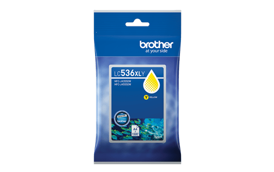 Brother LC536XLY Yelow Ink Cartridge