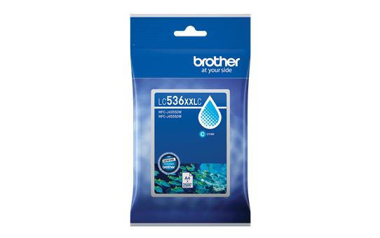 Brother LC536XXLBC Cyan Ink Cartridge