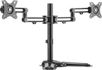 BRATECK 17-32'' Dual Screen Articulating Monitor Stand Free-Tilting