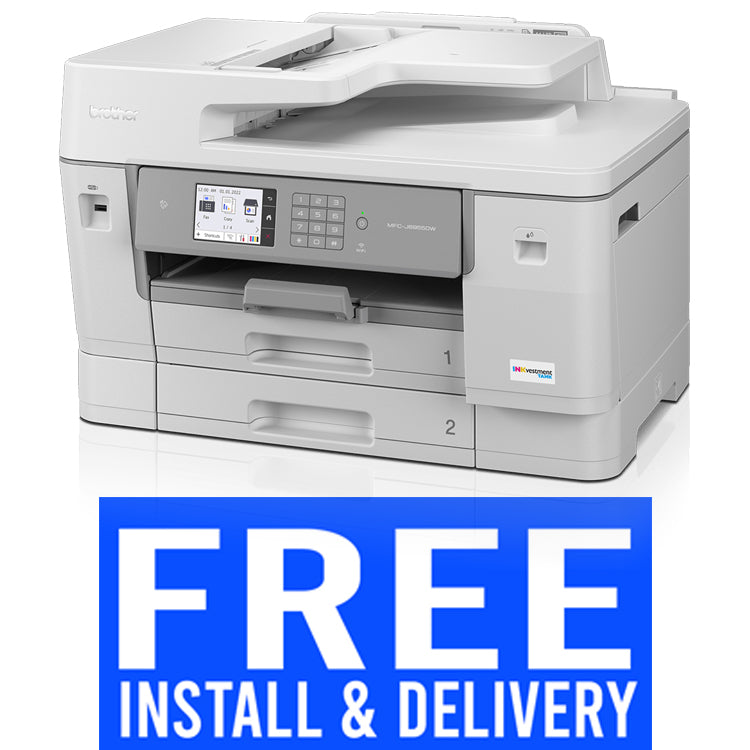 Brother MFCJ6955DW A3 30ppm Inkjet Multi Function Printer (FREE INSTALL AND DELIVERY)