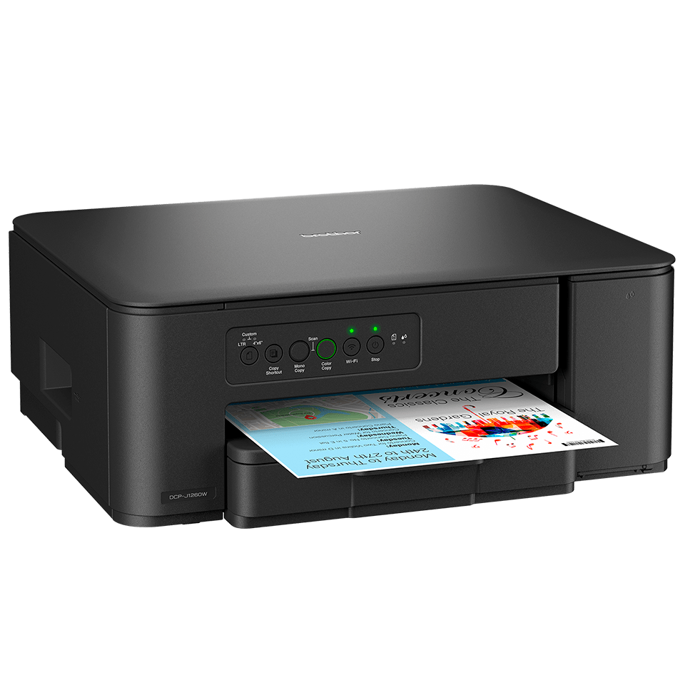 Brother DCPJ1260W A4 Inkjet Multifunction Printer