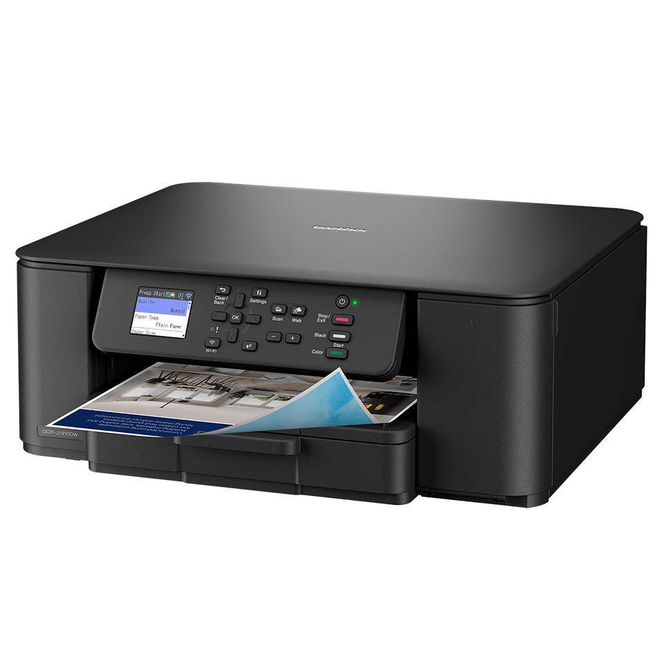 Brother DCPJ1310DW A4 Inkjet Multifunction Printer