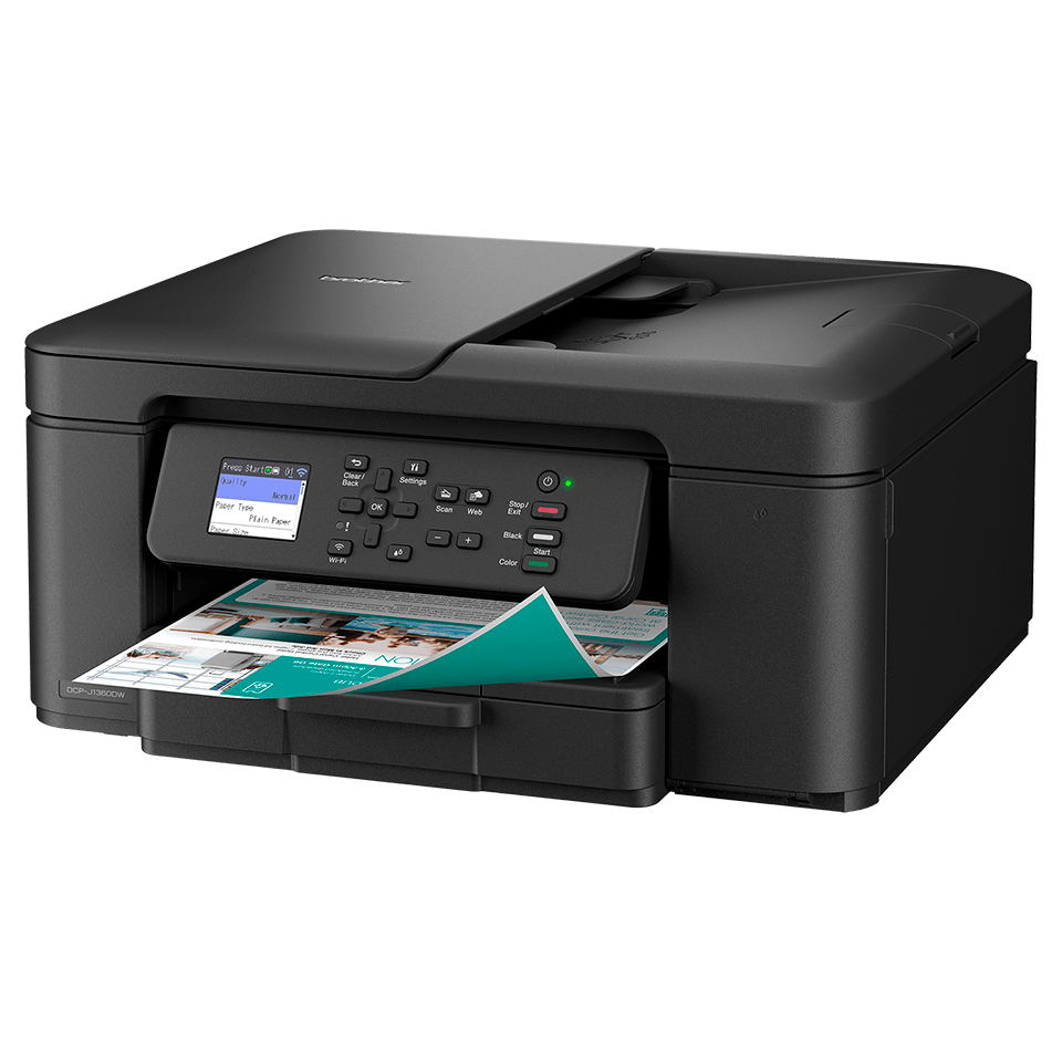 Brother DCPJ1360DW A4 Inkjet Multifunction Printer