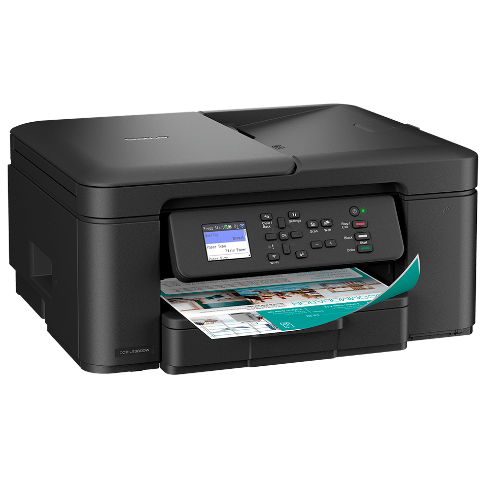 Brother DCPJ1360DW A4 Inkjet Multifunction Printer