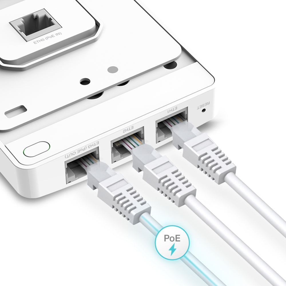 TP Link AX1800 Wall Plate WiFi 6 Access Point