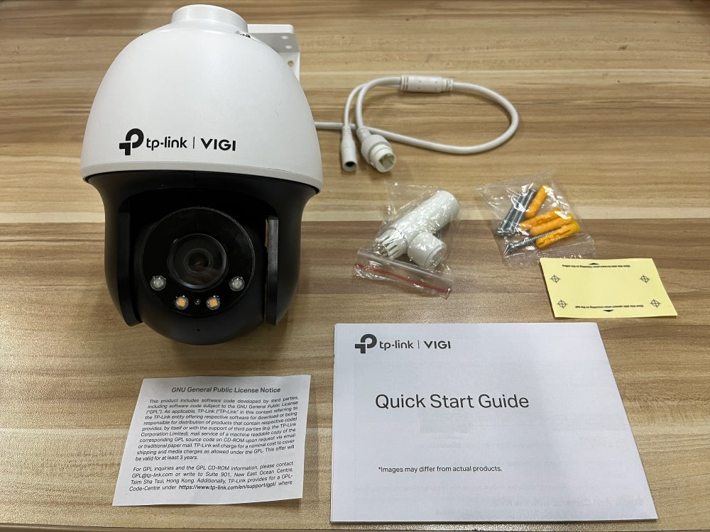 TP LINK VIGI C540 VIGI 4MP Outdoor Full-Colour Pan Tilt Network Camera