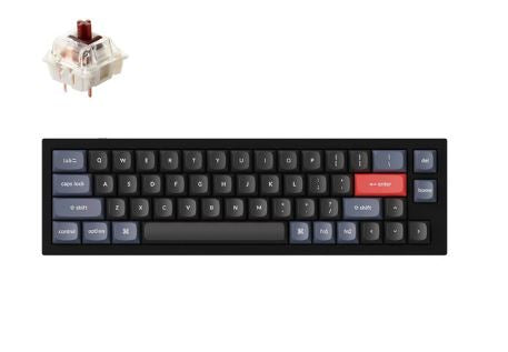 Keychron Q9-C3 40% Layout 52 Key Black Brown Switch RGB Hot-Swap Wired Keyboard