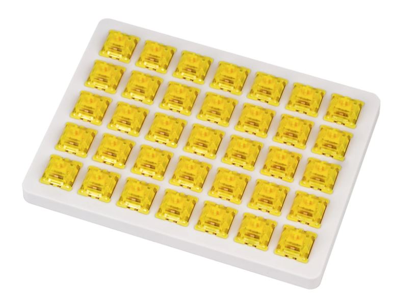 Keychron Gateron Phantom Switch-Yellow (35 pcs)