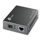 TP-Link 1000M RJ45 to 1000M single-mode LC fiber Converter,  SFP slot supporting MiniGBIC modules