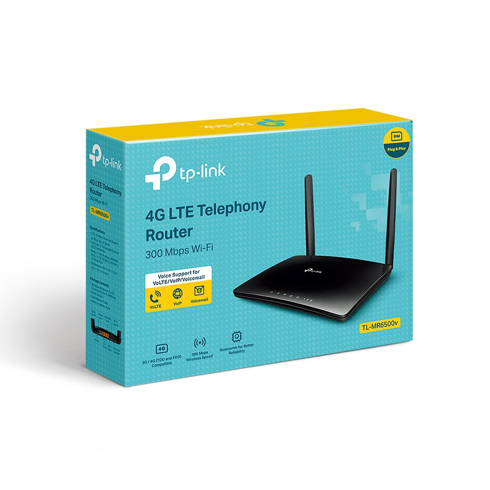 TP Link 300Mbps Wireless N 4G LTE Telephony Router