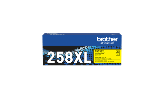 Brother TN258XLY High Yield Toner Yelllow