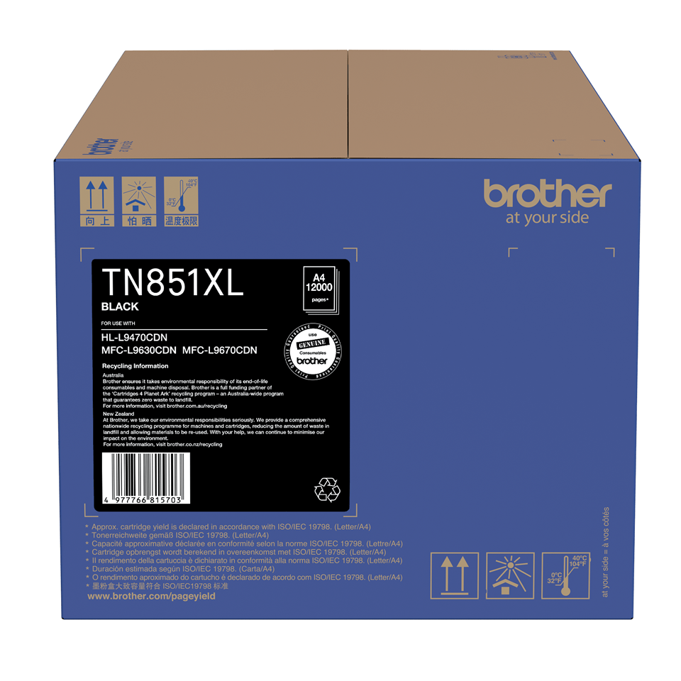 TN851XLBK Black