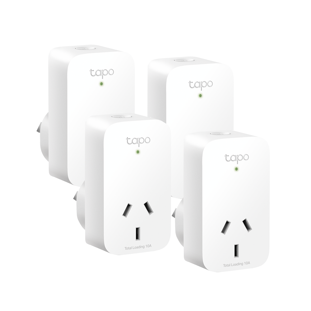 TP LINK Tapo P100(4-pack), Mini Smart Wi-Fi Socket multi-pack version