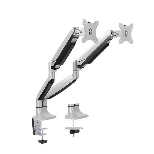 Dual Aluminum Interactive Counterbalance Monitor Arm for most 13-32 LCD Monitors