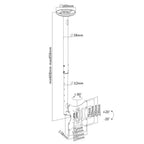 LCD Ceiling Bracket Vesa 50/75/100/200m up to 37"
