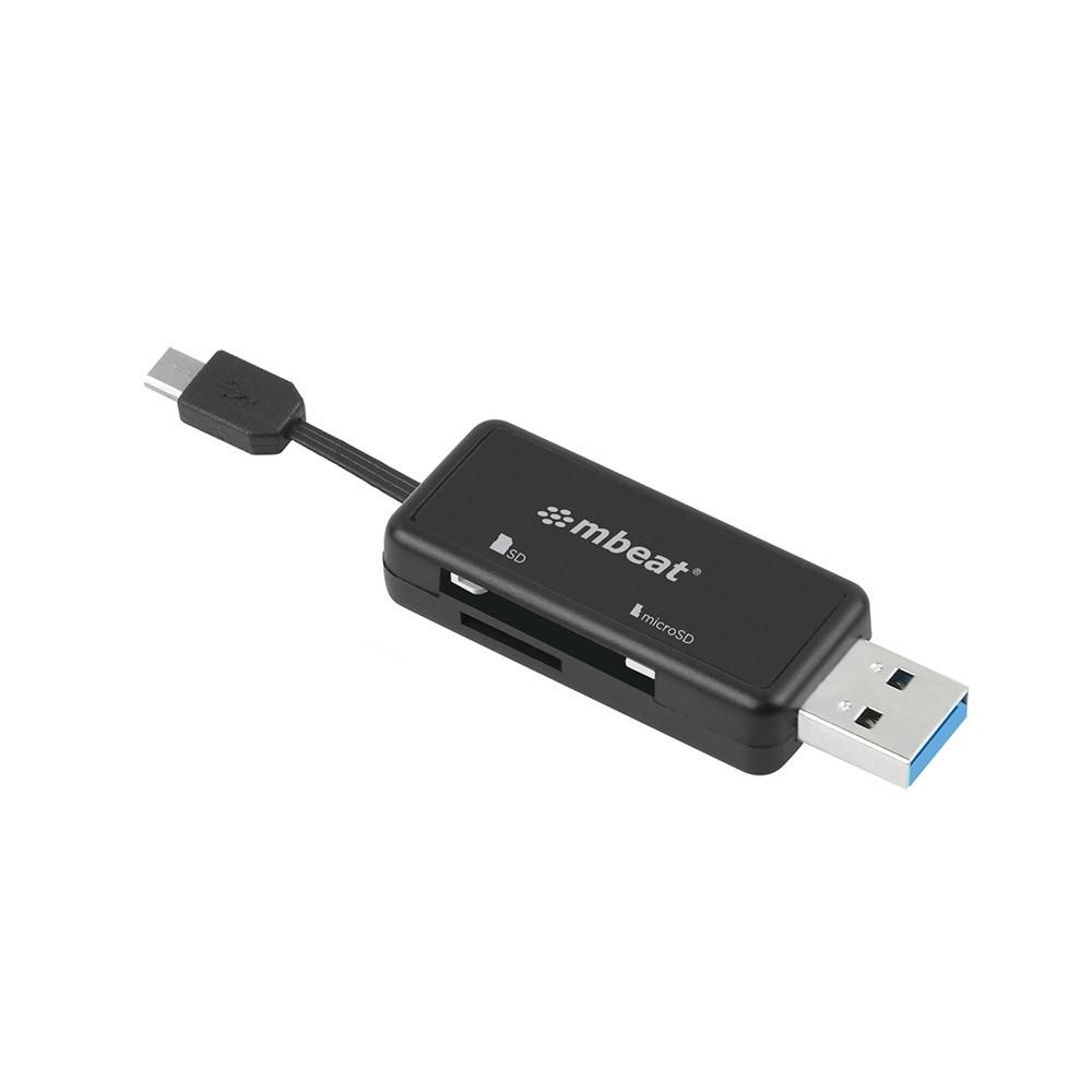 mbeat? Ultra dual USB 3.0 reader for PCs, Smartphones & Tablets